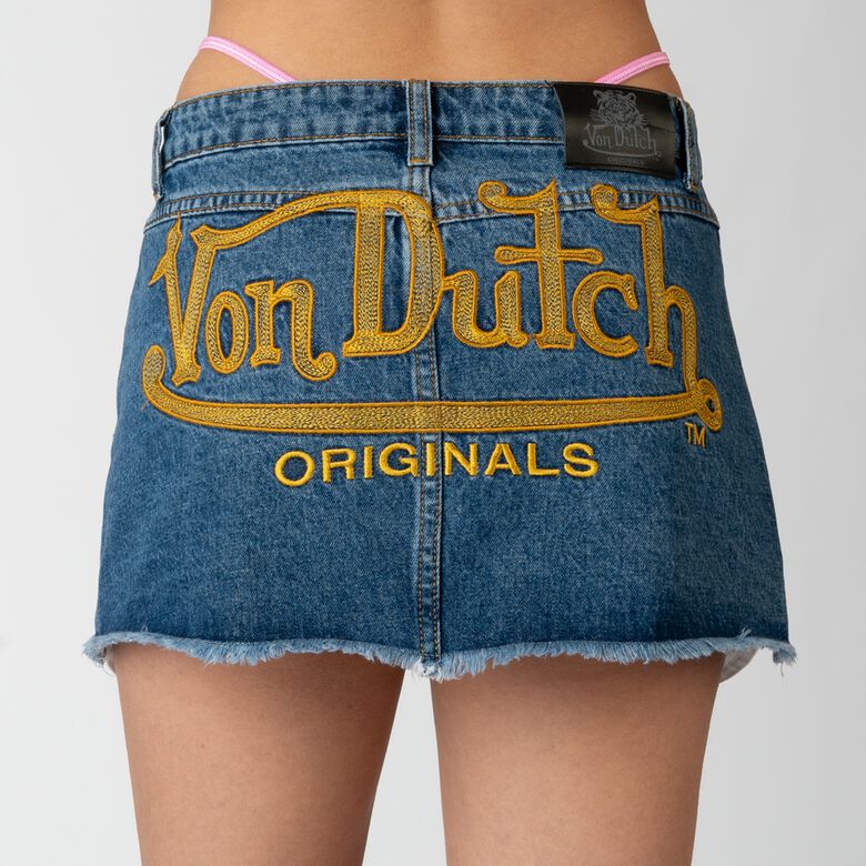 Verkaufen Online Von Dutch Originals -Pam Skirt, denim F0817666-01678 Kaufen G&#253;nstig